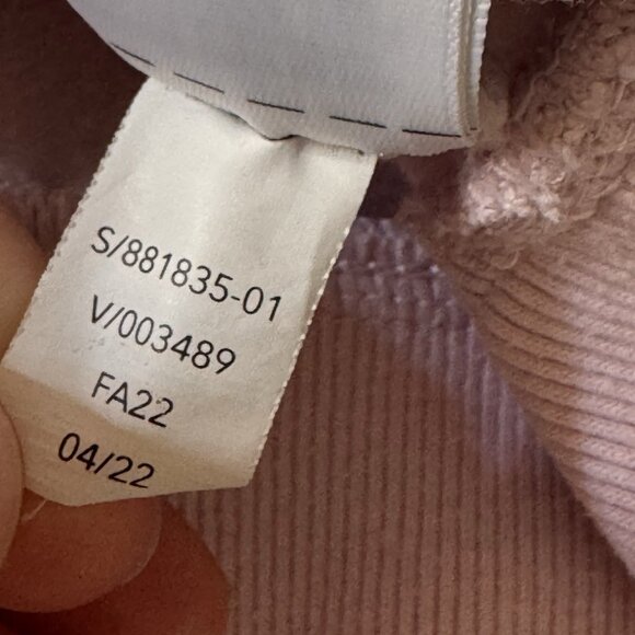 Athleta Girl X Simone Biles “Courage is Your Superpower” Pink Hoodie Size S / 7 - Picture 8 of 8